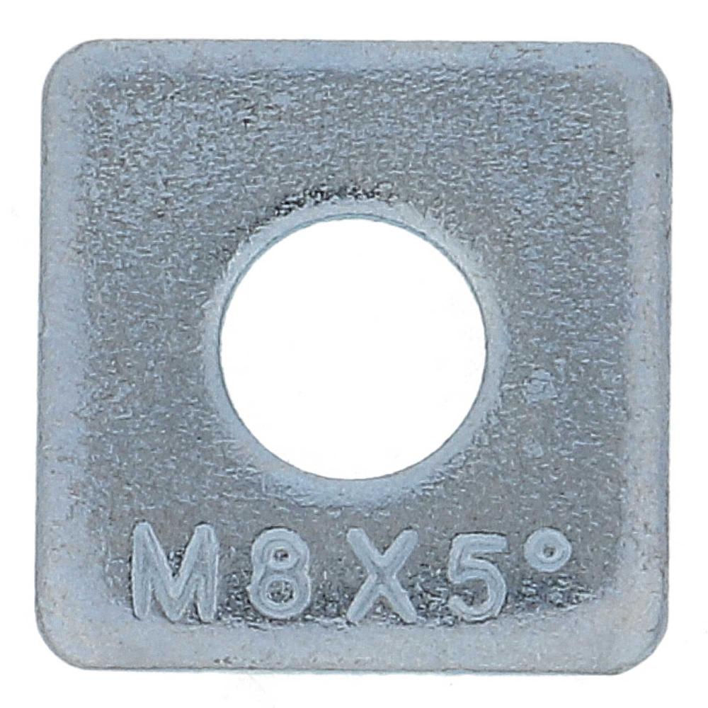 鉄/ユニクロメッキ テーパー座金 W5/16 15本入（3本X5パック）
