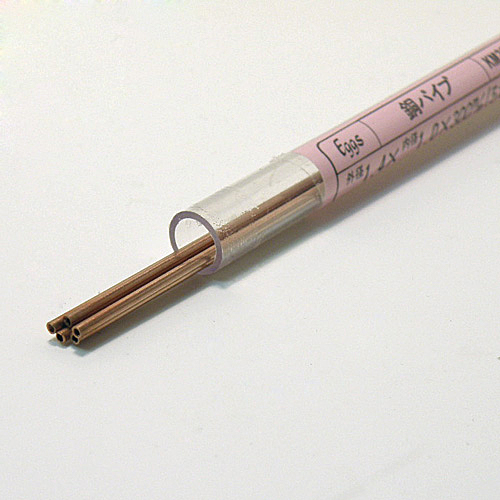 銅/生地 銅 丸パイプ 4×0.5×1000 直径×厚さ×長さ (mm)