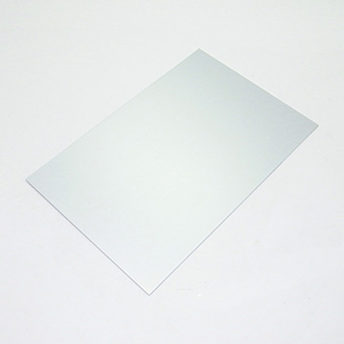 アルミ/生地 カラーアルミ板 白 0.3×400×600 厚さ×幅×長さ (mm)