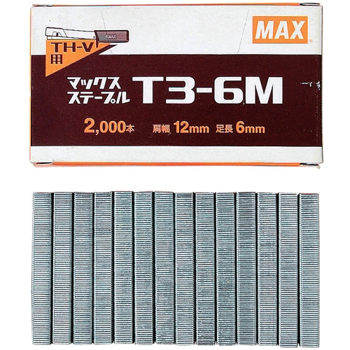 MAX ステープル T3-6M