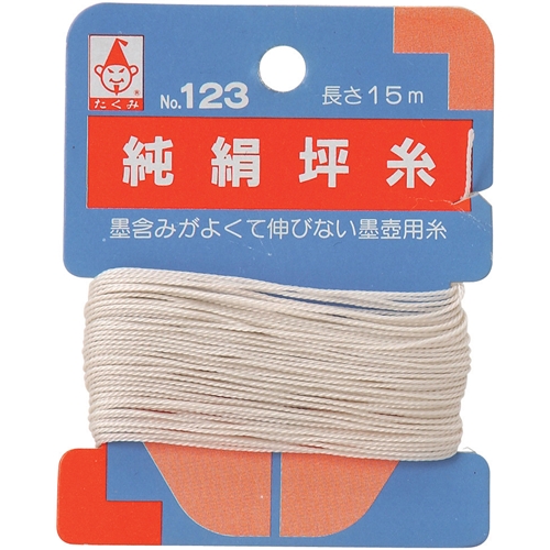 たくみ カード巻坪糸15M巻 No.123