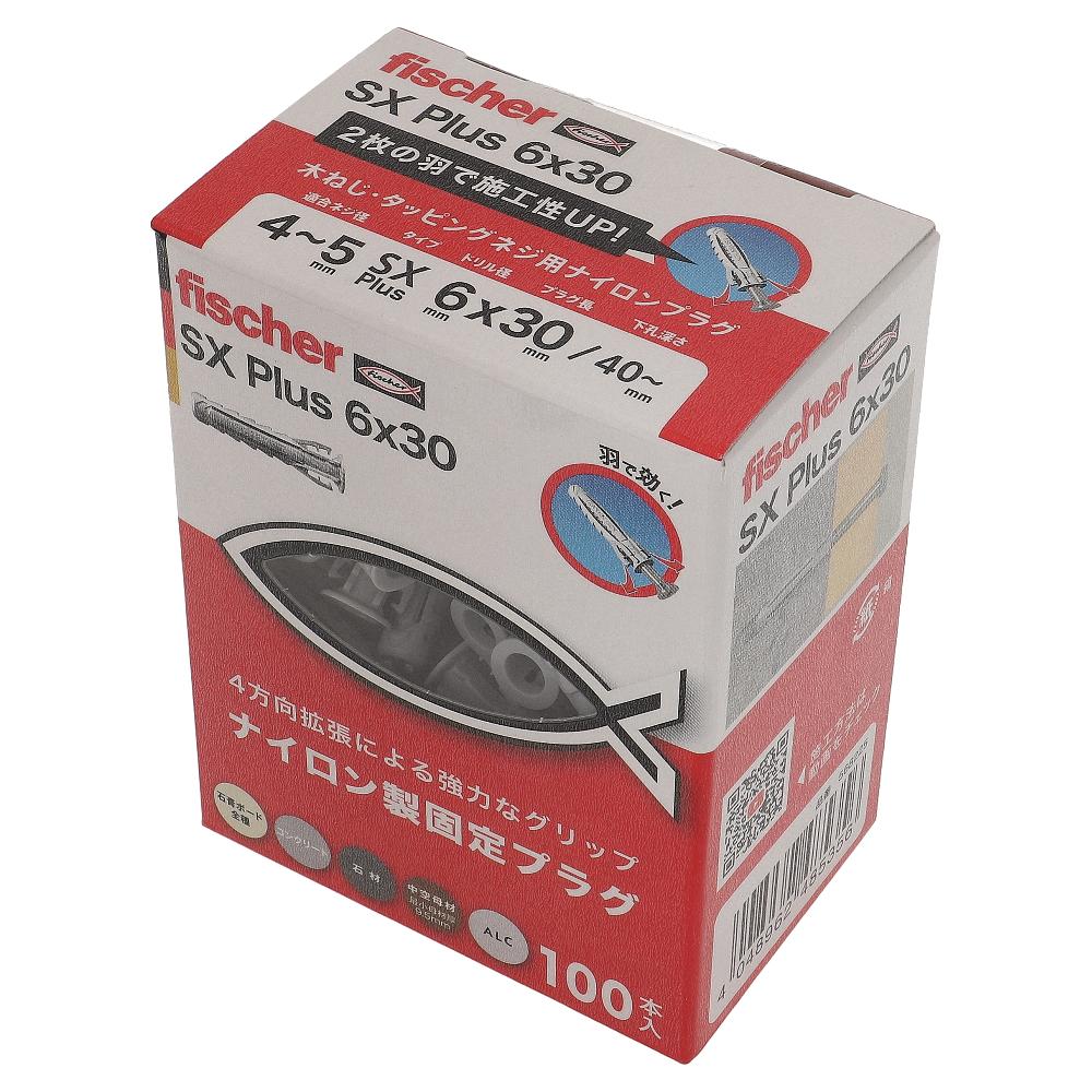 ナイロン フィッシャー SX PLUS 6X30 (100個入)