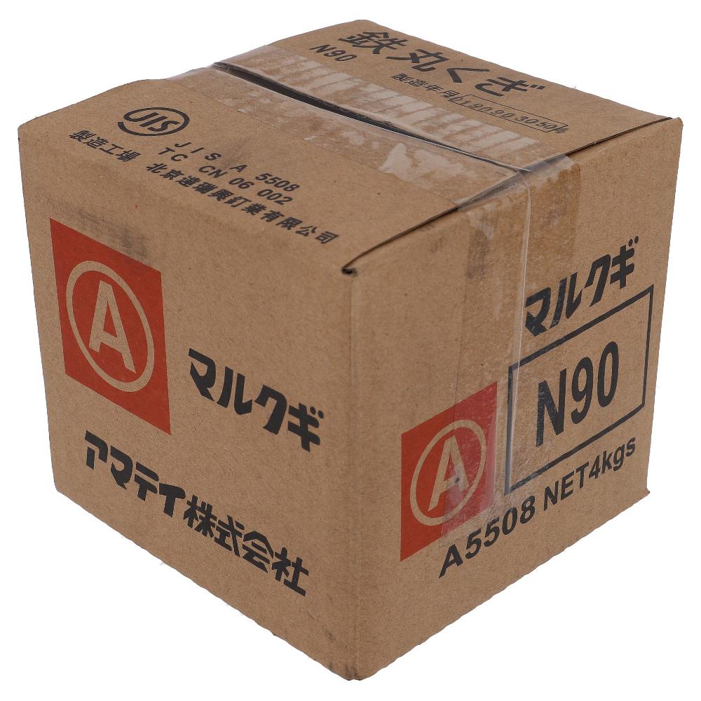 鉄/生地 丸釘(N釘) 布目頭 N90(3.75X90) (4kg)