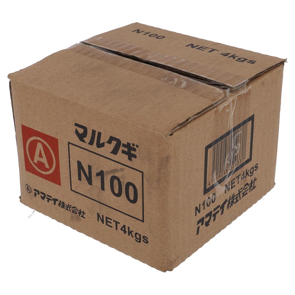 鉄/生地 丸釘(N釘) 布目頭 N100(4.2X100) (4kg)