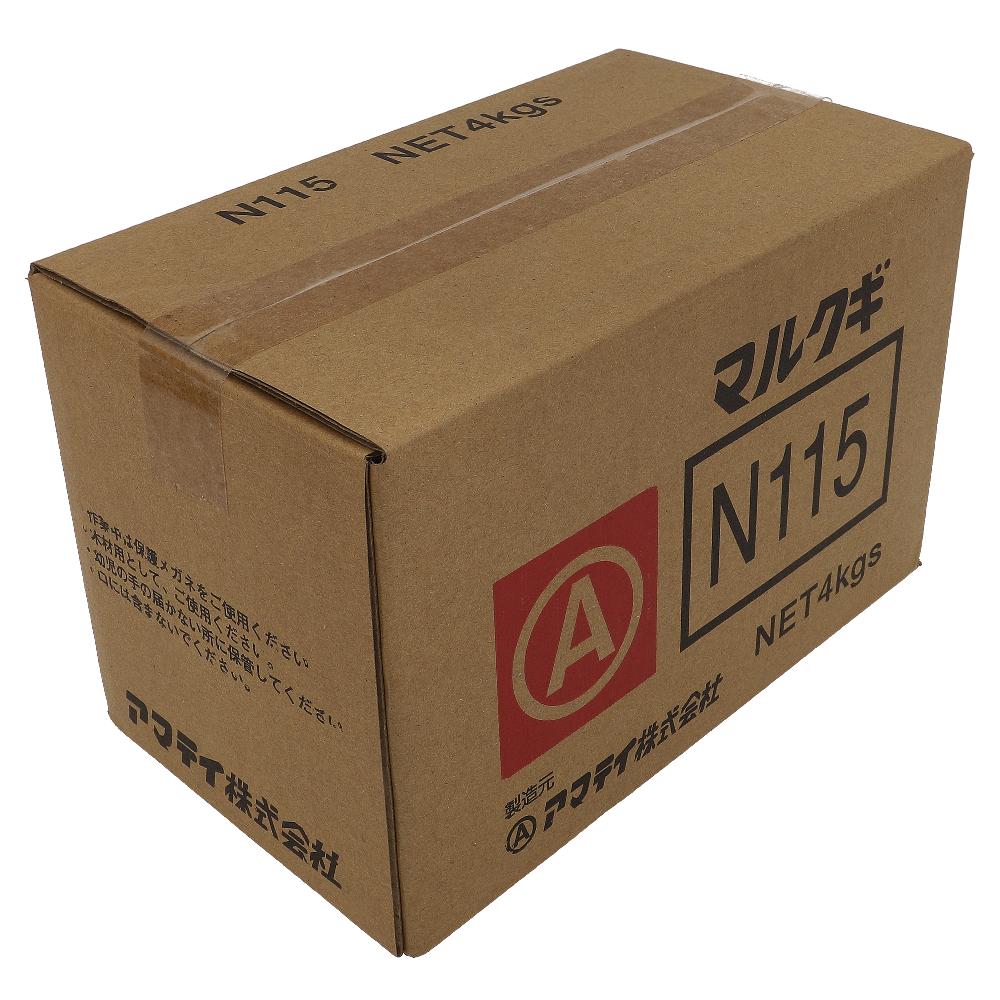 鉄/生地 丸釘(N釘) 布目頭 N115(4.2X115) (4kg)