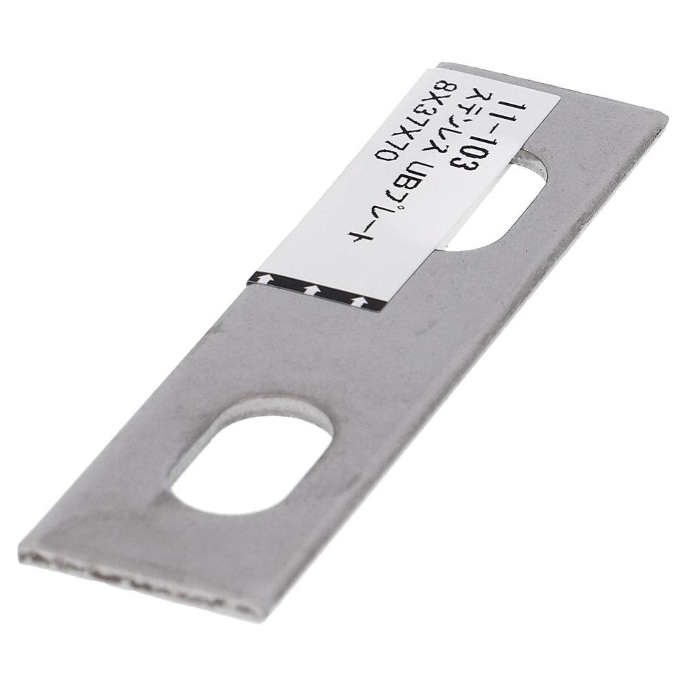 ステンレス/生地 UBプレート M8X37X70